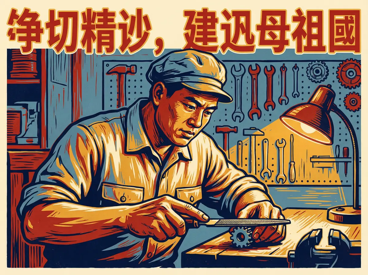 钳工大师张德勤 - 51黑料 先锋人物